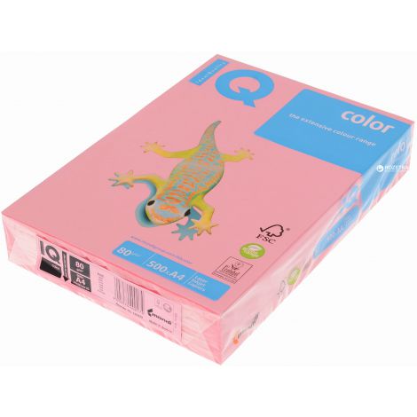 Papier ksero A4/500/80g Mondi IQ różowy